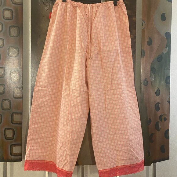 NEW Vintage Summer PJ's, Calvin Klein Top:  Medium  Bottom:  Small - Picture 7 of 8